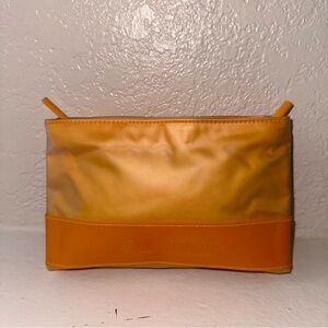 Clinique cosmetic bag - peach - 2 pockets